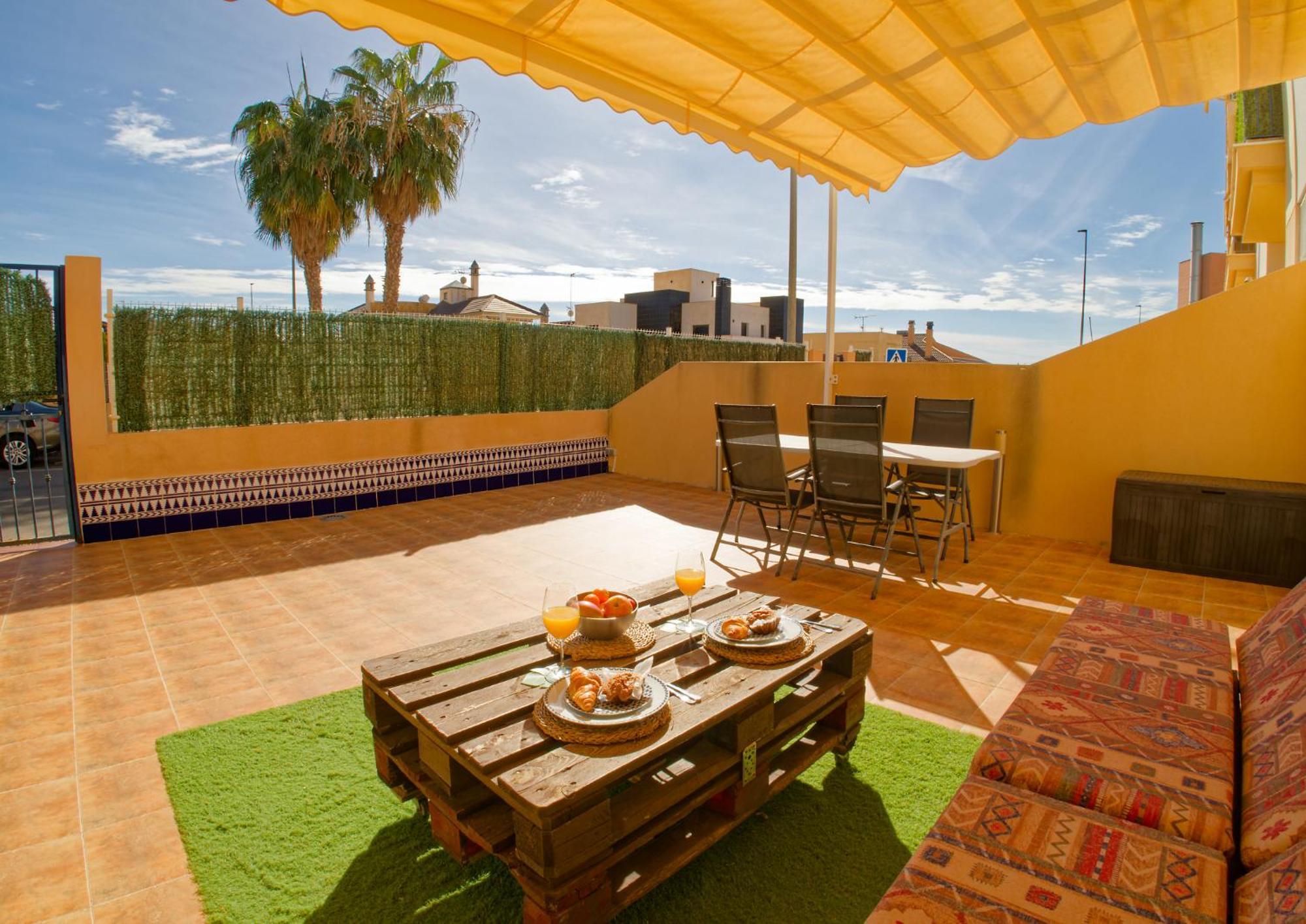 Апартаменты Amplia Terraza Con Piscina, Garaje Y Aire Acondicionado - By Aloha Palma Агилас Экстерьер фото