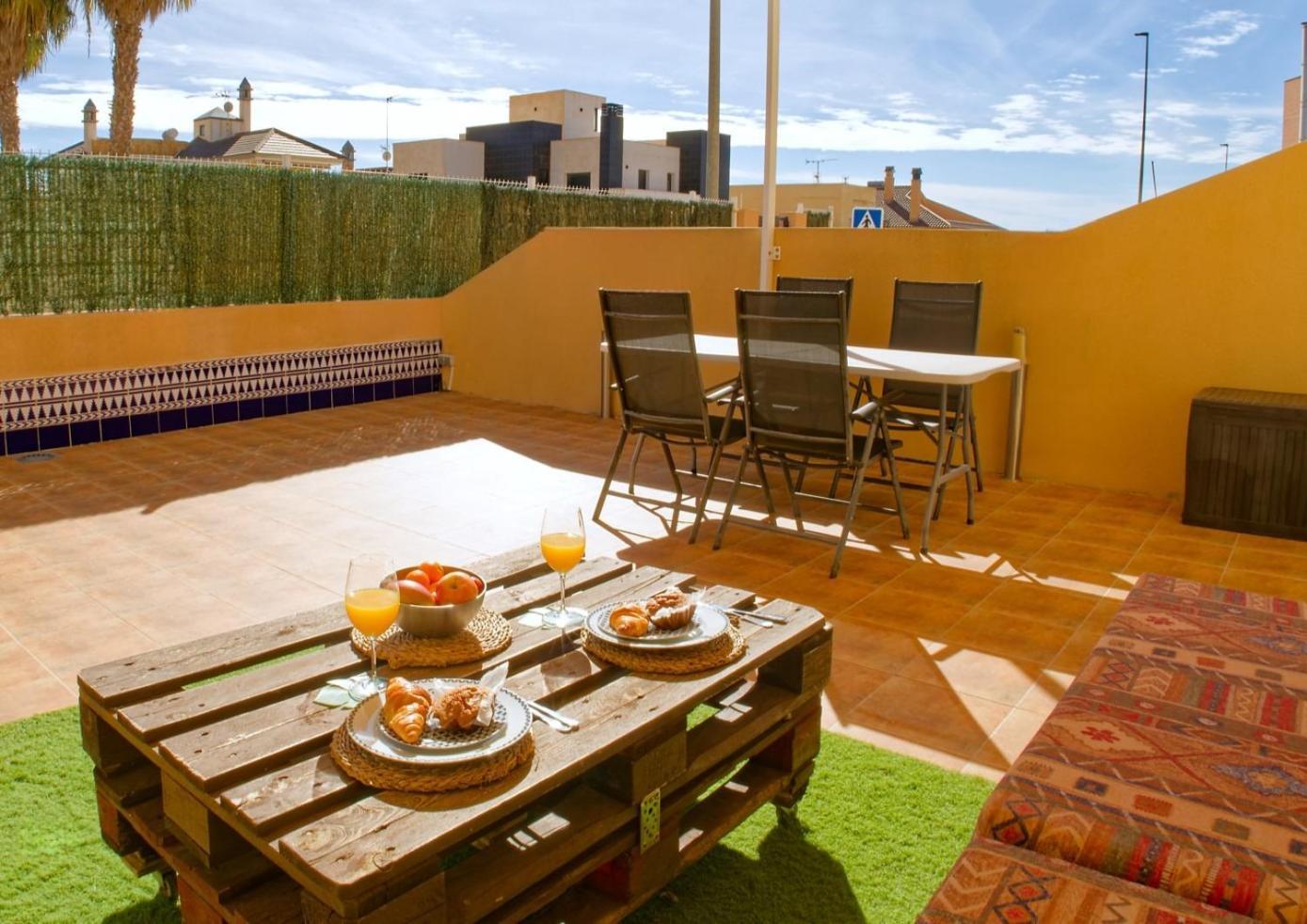 Апартаменты Amplia Terraza Con Piscina, Garaje Y Aire Acondicionado - By Aloha Palma Агилас Экстерьер фото